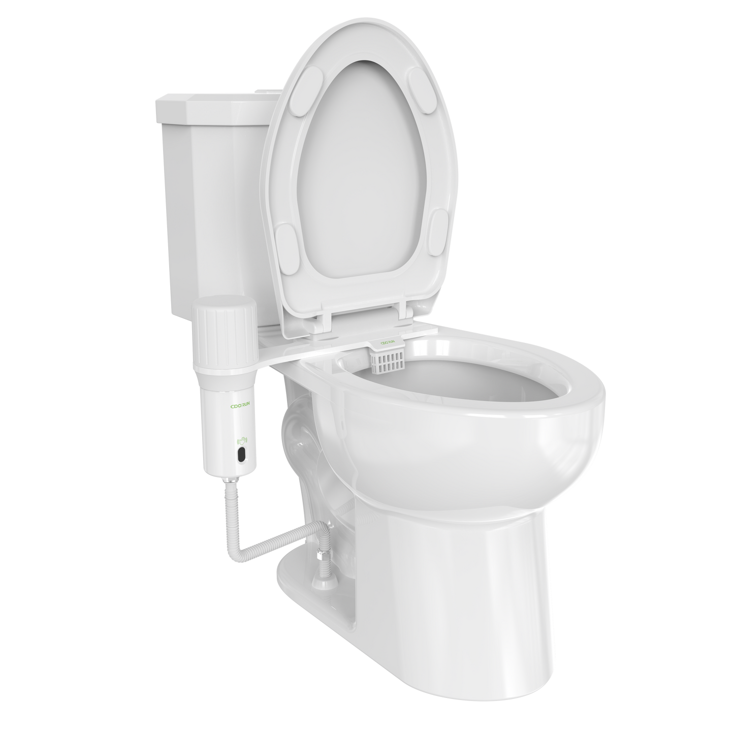 Toilet Odor Extractor, Model ANS-01RM (Rechargeable Battery Powered, Touchless Manual Control)