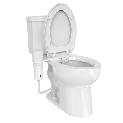 Toilet Odor Extractor, Model ANS-01RM (Rechargeable Battery Powered, Touchless Manual Control)