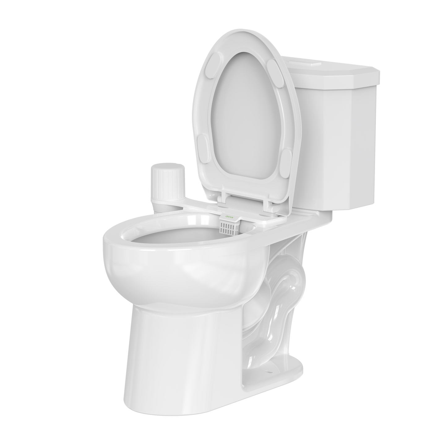 Toilet Odor Extractor, Model ANS-01RM (Rechargeable Battery Powered, Touchless Manual Control)